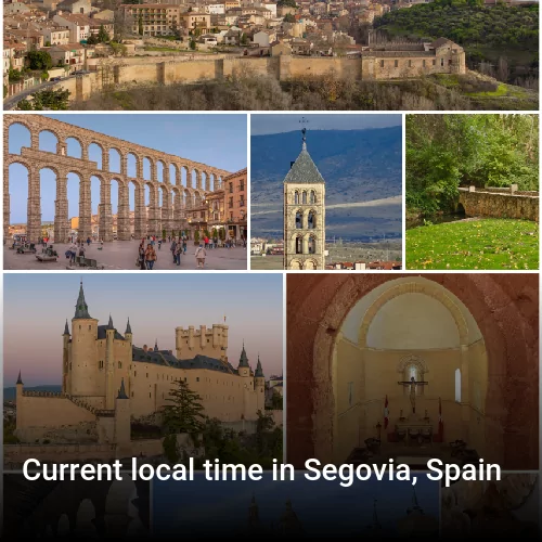 Current local time in Segovia, Spain