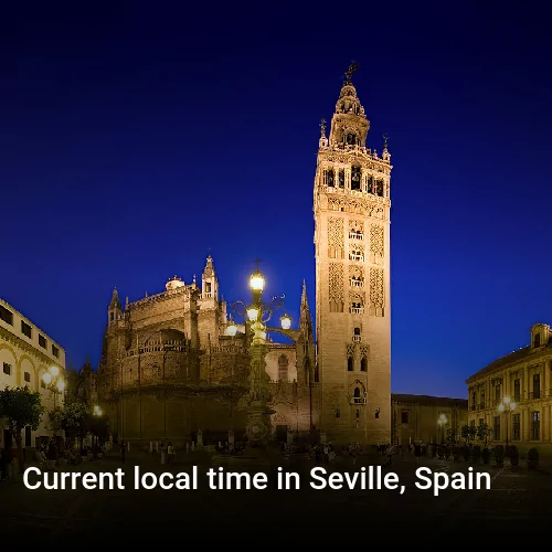 Current local time in Seville, Spain