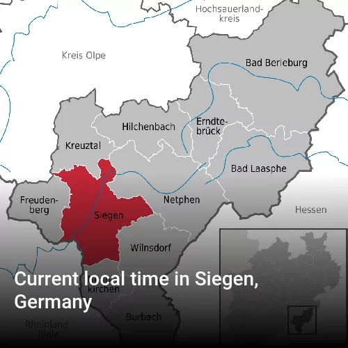 Current local time in Siegen, Germany