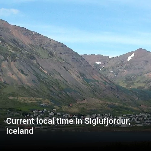 Current local time in Siglufjordur, Iceland