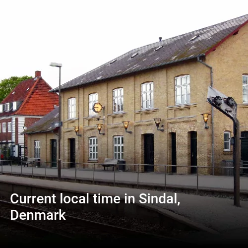 Current local time in Sindal, Denmark