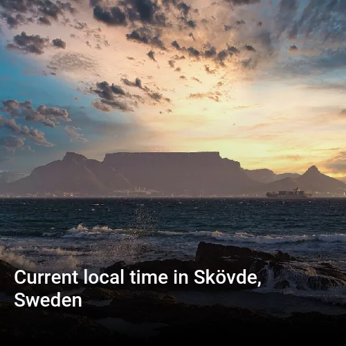 Current local time in Skövde, Sweden
