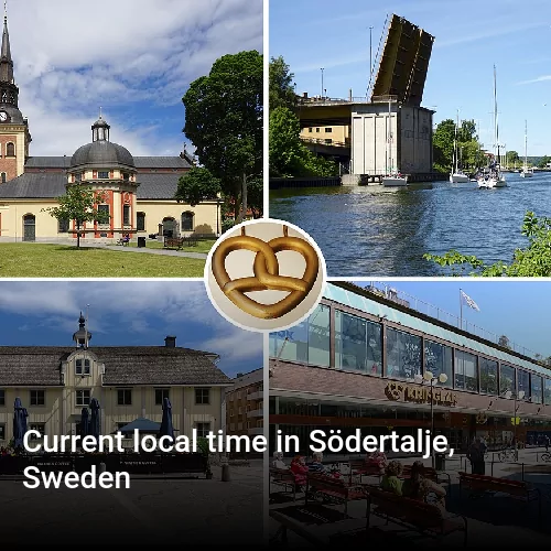 Current local time in Södertalje, Sweden