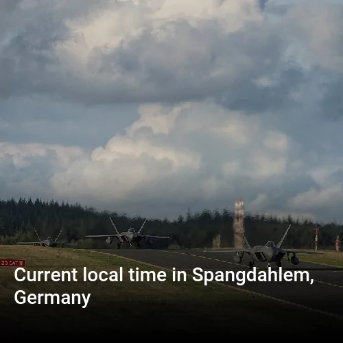 Current local time in Spangdahlem, Germany