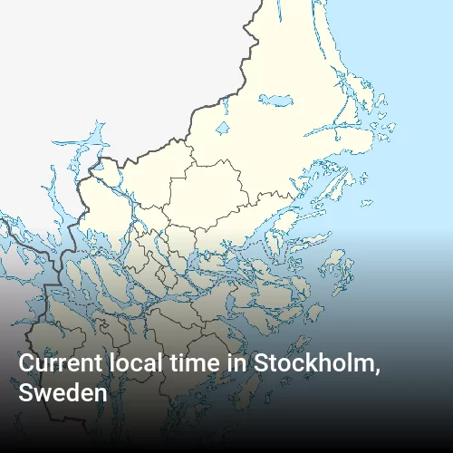 Current local time in Stockholm, Sweden