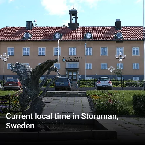 Current local time in Storuman, Sweden