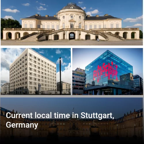 Current local time in Stuttgart, Germany