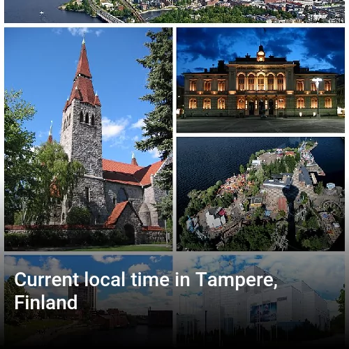 Current local time in Tampere, Finland