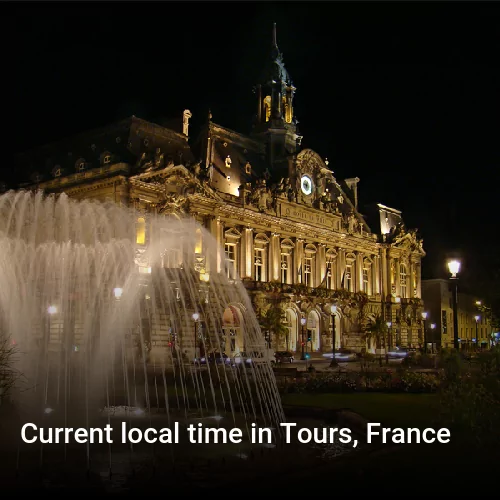 Current local time in Tours, France