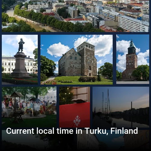 Current local time in Turku, Finland