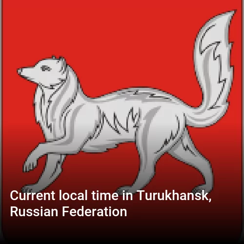 Current local time in Turukhansk, Russian Federation