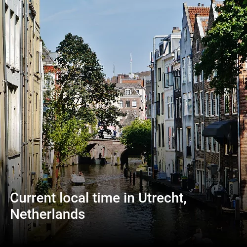 Current local time in Utrecht, Netherlands