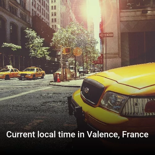 Current local time in Valence, France