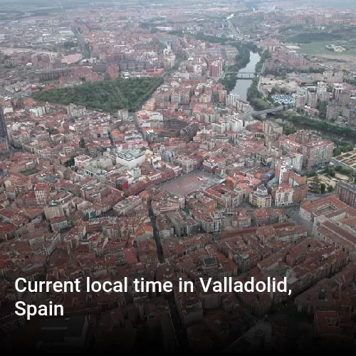 Current local time in Valladolid, Spain