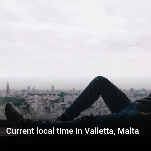 Current local time in Valletta, Malta