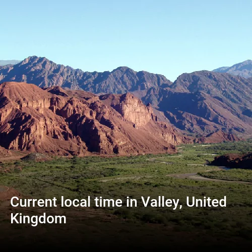 Current local time in Valley, United Kingdom