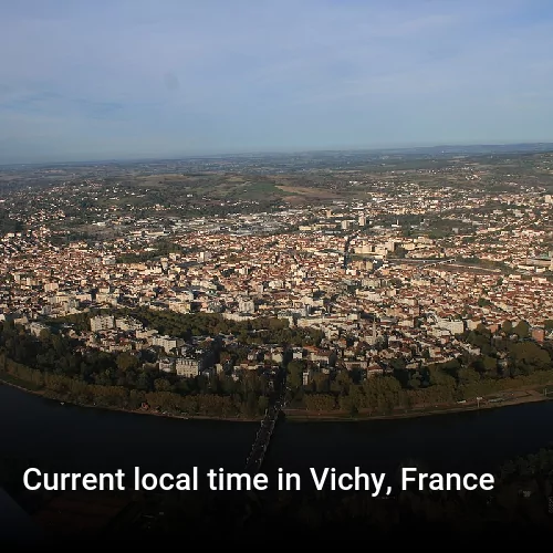 Current local time in Vichy, France