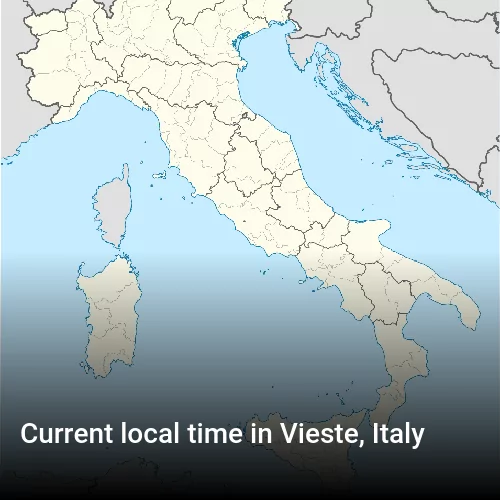 Current local time in Vieste, Italy