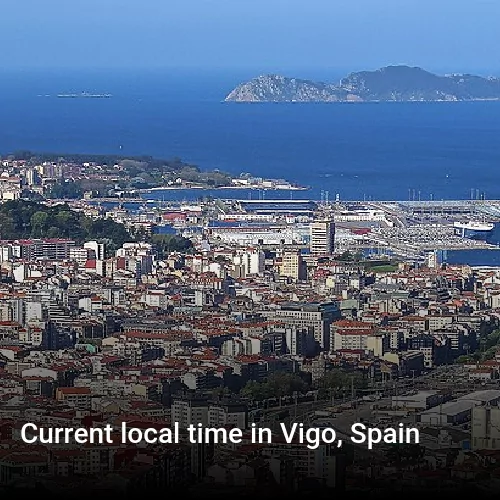 Current local time in Vigo, Spain