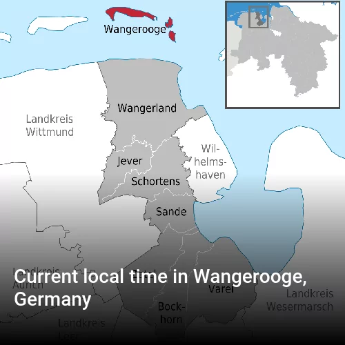 Current local time in Wangerooge, Germany
