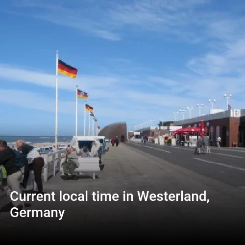 Current local time in Westerland, Germany