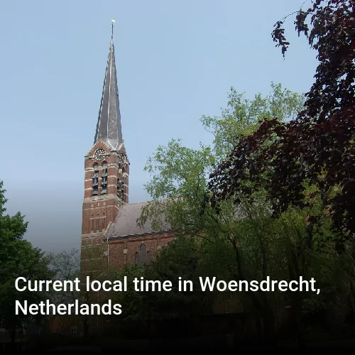 Current local time in Woensdrecht, Netherlands