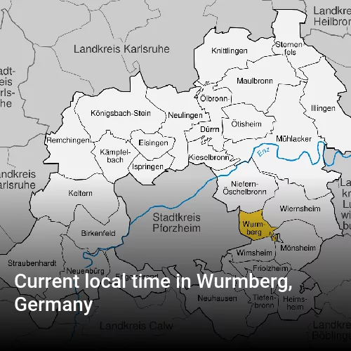 Current local time in Wurmberg, Germany