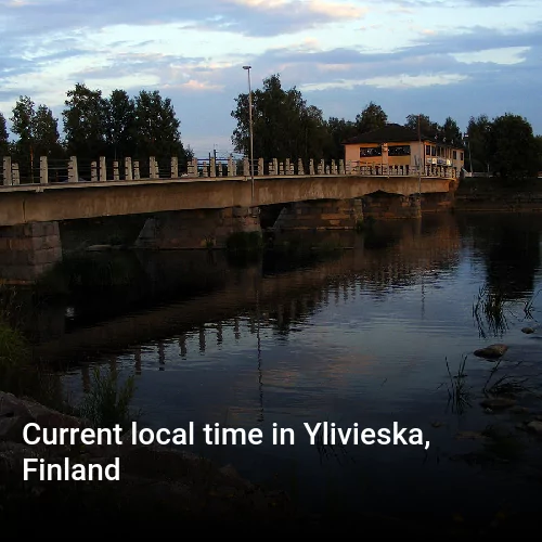 Current local time in Ylivieska, Finland