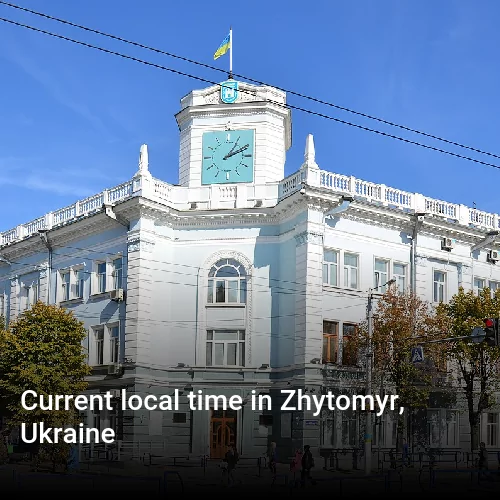 Current local time in Zhytomyr, Ukraine