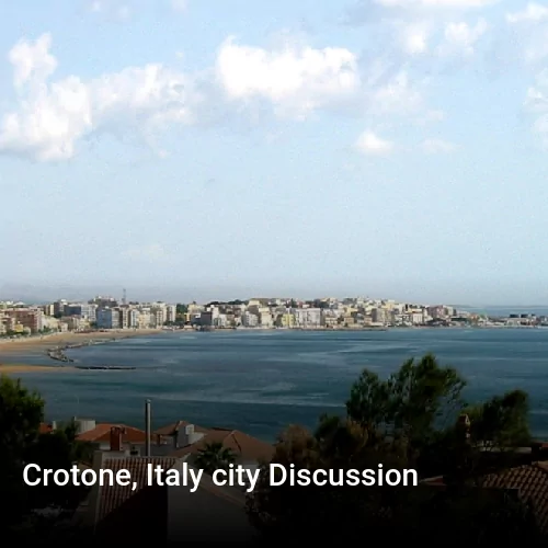 Crotone, Italy city Discussion