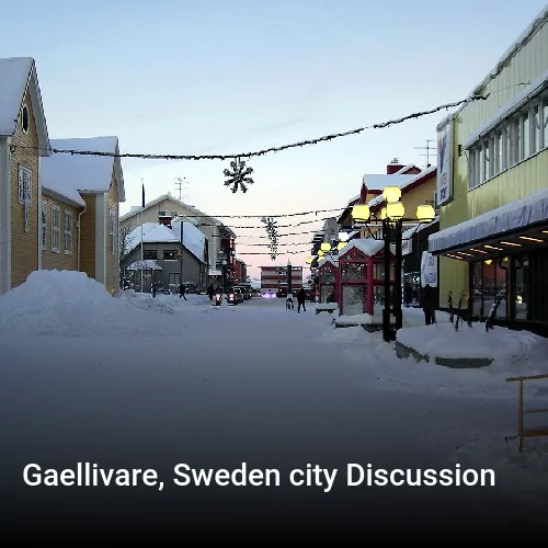 Gaellivare, Sweden city Discussion
