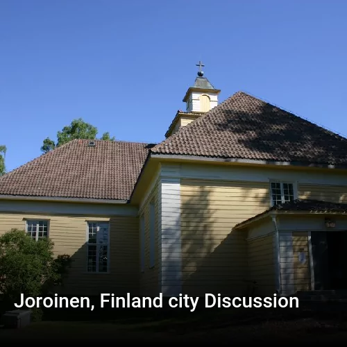 Joroinen, Finland city Discussion