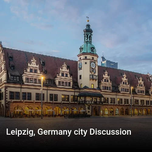 Leipzig, Germany city Discussion