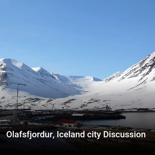 Olafsfjordur, Iceland city Discussion