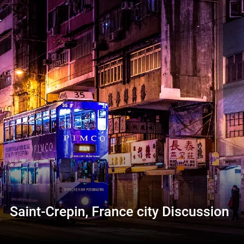 Saint-Crepin, France city Discussion