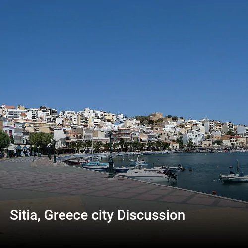 Sitia, Greece city Discussion