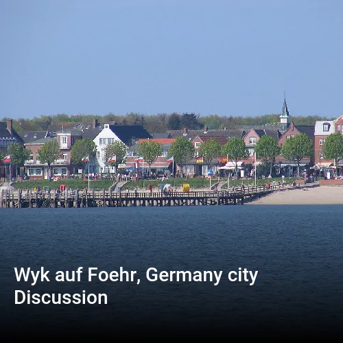 Wyk auf Foehr, Germany city Discussion