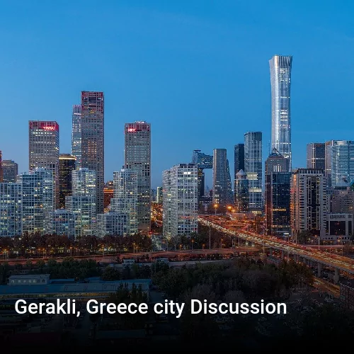 Gerakli, Greece city Discussion