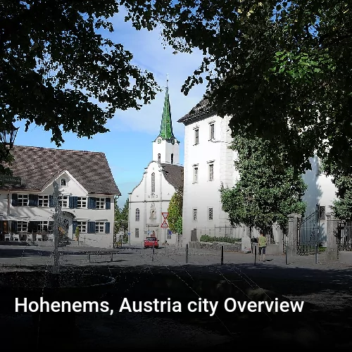 Hohenems, Austria city Overview