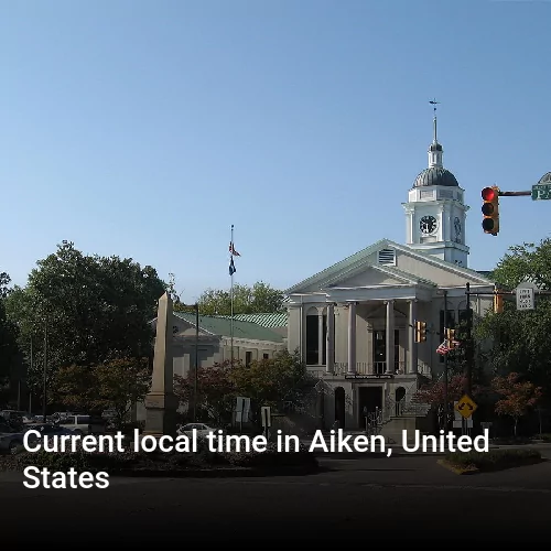 Current local time in Aiken, United States