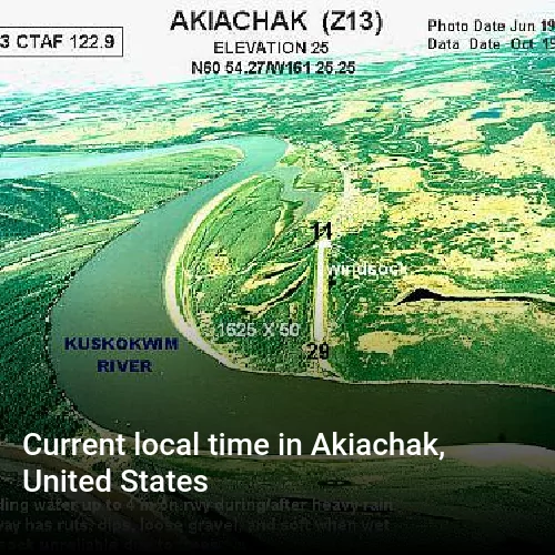 Current local time in Akiachak, United States