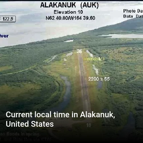 Current local time in Alakanuk, United States