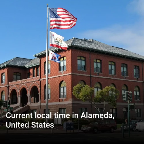 Current local time in Alameda, United States