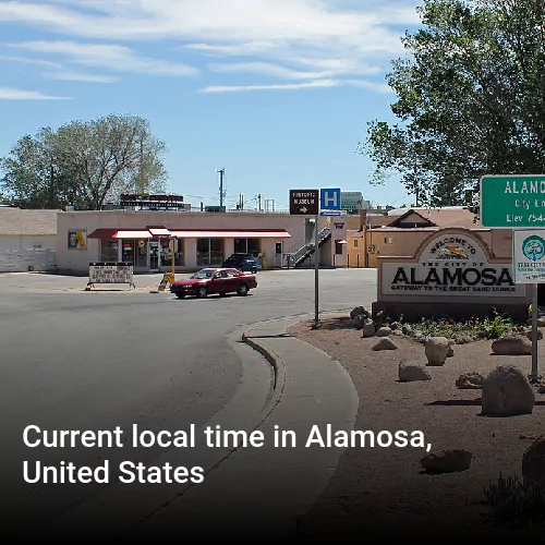 Current local time in Alamosa, United States