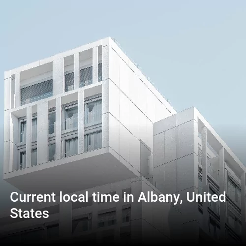 Current local time in Albany, United States