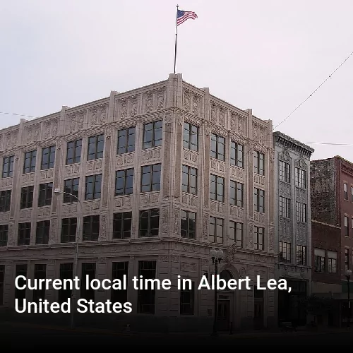 Current local time in Albert Lea, United States
