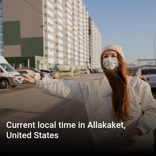Current local time in Allakaket, United States