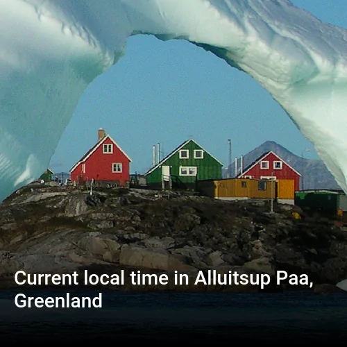 Current local time in Alluitsup Paa, Greenland
