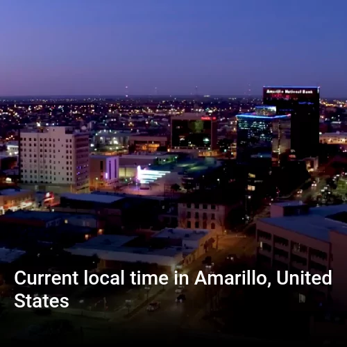 Current local time in Amarillo, United States