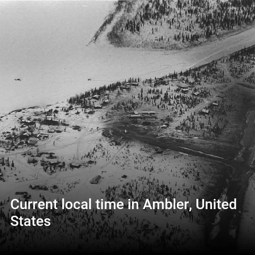 Current local time in Ambler, United States
